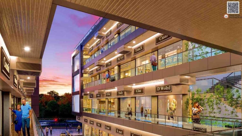 The Atrium NIBM Pune commercial retail project