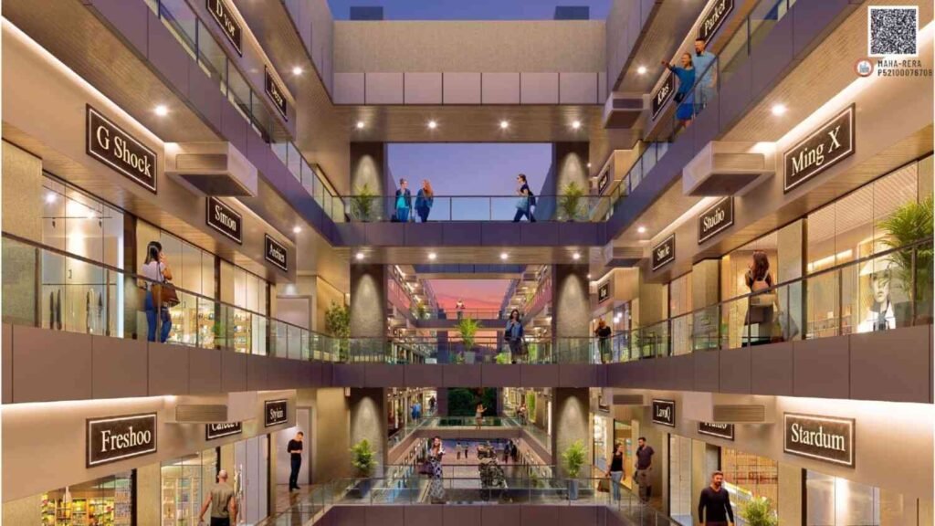 Retail and showroom spaces at The Atrium NIBM