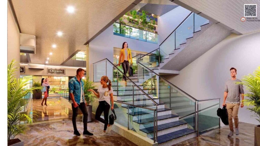 Retail and showroom spaces at The Atrium NIBM