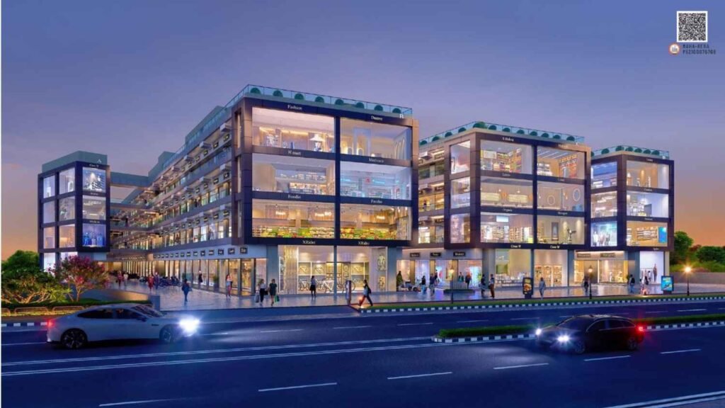 Retail and showroom spaces at The Atrium NIBM